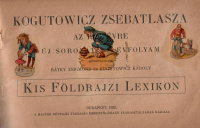 Kogutowicz Károly - Bátky Zsigmond (szerk.) : Kogutowicz zsebatlasza az 1925. évre