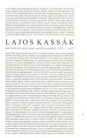 Sasvári Edit - Zólyom Franciska (szerk.) : Lajos Kassák - Botschafter der Avantgarde 1915-1927
