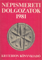 Kós Károly -   Faragó József (szerk.) : Népismereti dolgozatok 1981