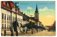 BALASSAGYARMAT.  Rákóczi fejedelem út. Városháza.  (1917)