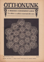 Otthonunk - A magyar háziasszony lapja. 1937.