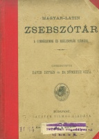 Dávid István - Dr. Némethy Géza (szerk.) : Magyar-latin zsebszótár
