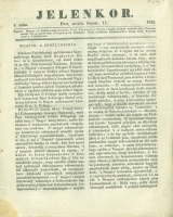 Helmeczy M. (szerk.) : Jelenkor, 1832 jan.11 (3. szám)