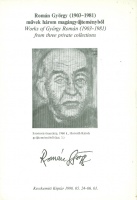 Román György : Román György (1903-1981) művek három magángyűjteményből