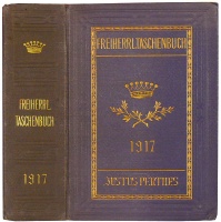 Gothaisches Genealogisches Taschenbuch der Freiherrlichen Häuser 1917