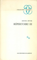 Butor, Michel : Repertoire III 