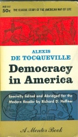 Tocqueville, Alexis De : Democracy in America
