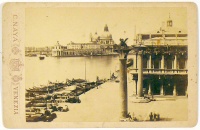 Carlo Naya : Venezia - Piazzetta e chiesa della Salute