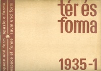 Tér és Forma - 1935/1.