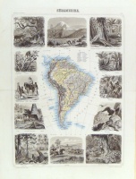 Südamerika. (Illustrirter Handatlas No. 9.)