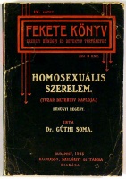 Gúthi Soma : Homosexuális szerelem. (Tuzár detektív naplója.) Bűnügyi regény.