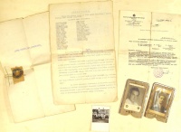 A Spárta Football Club hivatalos alakuló jegyzőkönyve és Alapszabálya (1926),  két tag fényképes B.L.A.Sz. igazolványa (1938-as és 1949-es),  egy 1945-ös a Magyar Labdarúgók Szövetsége által írt hivatalos levél a Spártának  és egy kis méretű csapatfénykép