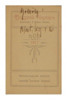S. Bokor Malvin (szerk.) : Hölgyek Naptára 1917.