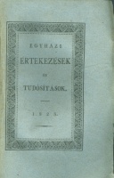 Egyházi értekezések és tudósítások 1823. Második kötet.