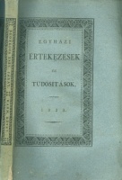 Egyházi értekezések és tudósítások 1823. Harmadik kötet.