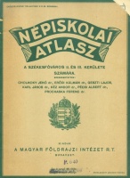 Népiskolai atlasz a székesfőváros II. és III. kerülete számára.