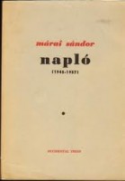 Márai Sándor : Napló (1945-1957)