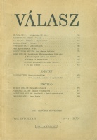 Válasz - VIII. évf. 10-11. sz. (Bibó István: Zsidókérdés Magyarországon 1944 után c. tanulmányának első közlése)