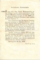[Mezőhegyesi lóárverési hírdetmény] Licitationis Annunciato - 1837