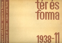 Tér és Forma - 1938-11