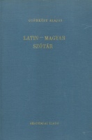 Györkösy Alajos : Latin-magyar szótár