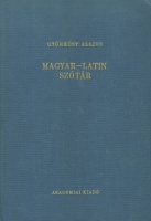 Györkösy Alajos : Magyar-latin szótár