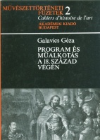 Galavics Géza : Program és műalkotás a 18. század végén - Egy festmény születése és fogadtatása