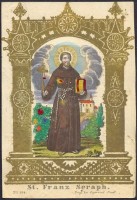 218. [Szeráfi Szent Ferenc] „St. Franz Seraph.”