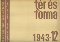 Tér és Forma - 1943-12