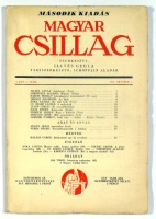Magyar Csillag I. évfolyam 1. szám. (1941)