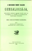 Szongott Kristóf : A magyarhoni örmény családok genealogiája