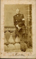 Helmuth Karl Bernhard von Moltke - eredeti fénykép 1864-es datálással
