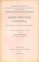 Tibullus, Albius - Némethy Geyza (Géza) : Carmina