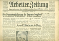 Arbeiter-Zeitung. 1956. November 1.