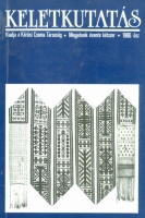 Kakuk Zsuzsa (szerk.) : Keletkutatás. 1986 ősz