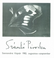 Szántó Piroska : -- festőművész kiállítása. Dedikált példány.
