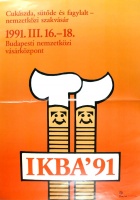 IKBA '91 - Cukrászda, sütöde és fagylalt- nemzetközi szakvásár, 1991.