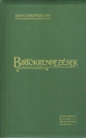 Krisztinkovich Ede : Birtokrendezések  Ausztriában, Bajorországban Württembergben és Badenben