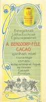 A Bensdorp-féle cacao