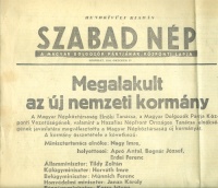 Szabad Nép, 1956. október 27.