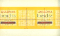Lloyd Tea - Lukács's Choice [Reklám csomagolószalag]