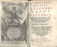 Curtius Rufus, Q[uintus] : De rebus Alexandri Magni I-II. (egybekötve)
