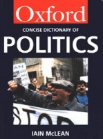 McLean, Iain  : The Concise Oxford Dictionary of Politics