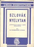 Podhradszky György : Szlovák nyelvtan