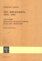 Vitályos László : Ady-bibliográfia 1896-1987.