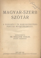Disalovic Veselin (szerk.) : Magyar-szerb szótár