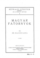 Balogh Ilona : Magyar fatornyok