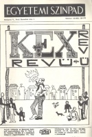 [Baksa Soós János] (graf.) : KEX Revü - Egyetemi Színpad [Villamos plakát]