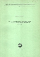 Szentgyörgyi Mária : Célkitűzések és reformtörekvések a Magyar Tudományos Akadémián 1831-1945
