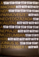 [Katona László] (graf.) : A Magyar Népi Iparművészet Kiállítás, 1978.
